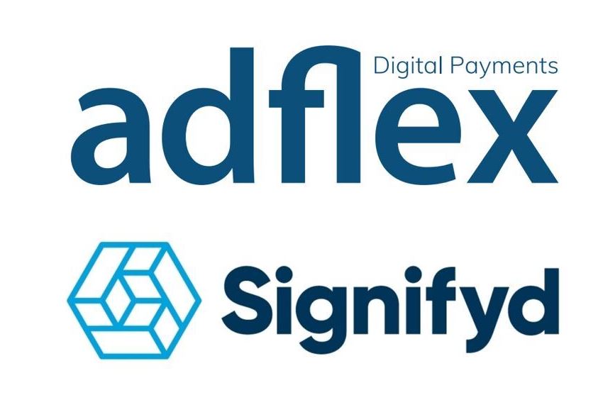 Adflex and Signifyd logo
